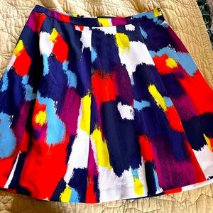 Ava & Viv 18W colorful skirt
